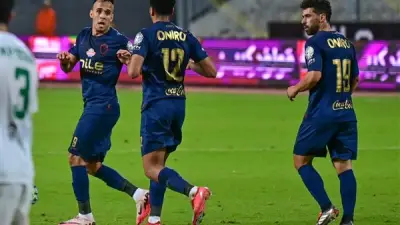 ناصر منسي يسجل هدفًا حاسمًا في مرمى المصري ليقود الزمالك للفوز في الدوري