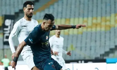 ناصر منسي يسجل هدفين في مباراة الزمالك والمصري.. ويؤكد تقدمه المستمر