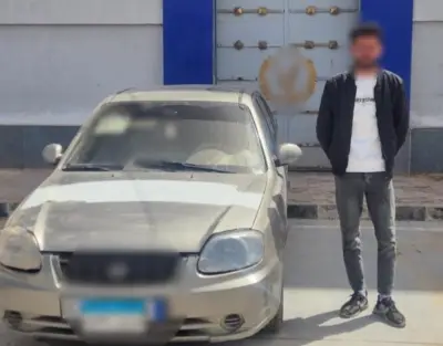 ضبط قائد سيارة لقيامه بحركات استعراضية بشمال سيناء