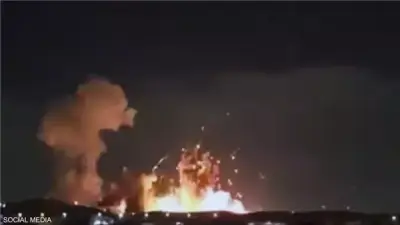 انفجارات تهز أصفهان وهجمات تستهدف مطار كاشان في تصعيد أمريكي إسرائيلي جديد