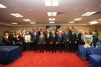 النائب العام ووزير العدل يشهدان أداء اليمين القانونية لأعضاء النيابة العامة الجدد