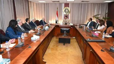 وزير الصناعة يبحث مع غرفة التجارة الأمريكية تعزيز التعاون وفتح آفاق استثمارية جديدة