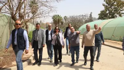 وزيرة التنمية المحلية تتفقد المشتل المركزي بالقاهرة الجديدة في زيارة مفاجئة