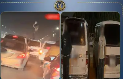 الداخلية تكشف عن ملابسات فيديو الرقص الأعلى ميكروباص بالجيزة وتلقي القبض على المتورطين