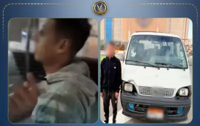 ضبط سائق ميكروباص لم يلتزم بخط السير بالبحر الأحمر وإحالته للنيابة