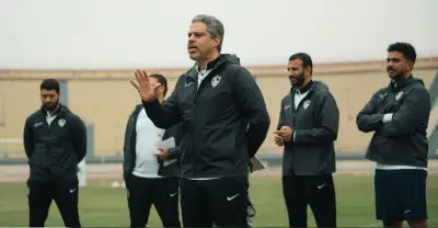 معتمد جمّال يؤكد ثقته في لاعبي الزمالك قبل مواجهة بلوزداد الجزائري