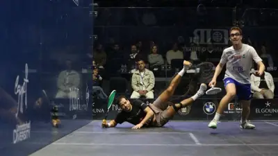 زكريا يهزم عبد الجواد ويتأهل لنصف نهائي بطولة الجونة للإسكواش