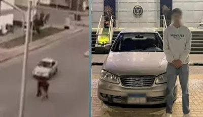 ضبط شاب قاد سيارة برعونة لمضايقة فتيات في مدينة بدر