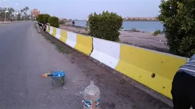 دمياط تستعد لشم النسيم بتجميل مداخل رأس البر ورفع كفاءة طريق البوابة الجديدة