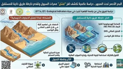 جامعة القاهرة تكتشف أسباب فشل ممرات السيول في ساحل البحر الأحمر وتكشف عن هجرة المجاري المائية