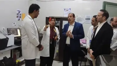 نائب وزير الصحة يزور البحيرة ويوجه بصرف مكافآت للمنشآت الطبية المتميزة