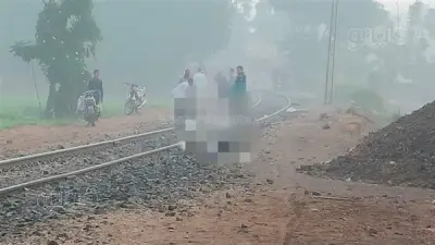 مصرع شاب في العشرينيات دهسه قطار أثناء عبور السكة الحديد في القليوبية