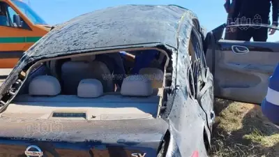 وفاة طبيب العناية المركزة بمستشفى براني في حادث تصادم مروع على طريق السلوم بمطروح