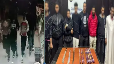 القبض على طرفي مشاجرة بالعمرانية بعد استخدام أسلحة بيضاء وألعاب نارية