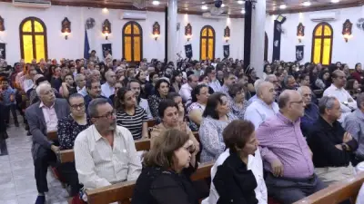 صلوات بصخة الصلبوت بالجمعة العظيمة في كنيسة السيدة العذراء بشبرا