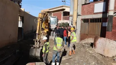 شركة الصرف الصحي بالإسكندرية تنجح في إصلاح خط طرد محطة معالجة الهانوفيل بسرعة قياسية
