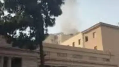 الحماية المدنية بالقاهرة تنجح في إخماد حريق وحدة تكييف بمستشفى قصر العيني