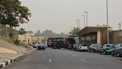 الأهلي يصل ستاد القاهرة استعدادًا لمواجهة سموحة في الدوري المصري الممتاز