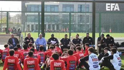 انطلاق معسكر منتخب الناشئين استعدادًا لكأس الأمم الأفريقية بالمغرب