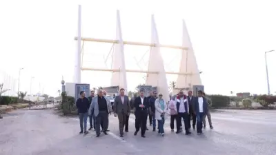 محافظ دمياط يتفقد أعمال تطوير رأس البر استعدادًا لاستقبال شم النسيم