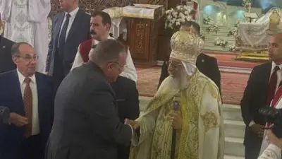 جمال الدين يهنئ البابا تواضروس ويؤكد: التعايش المشترك ركيزة وحدة المصريين