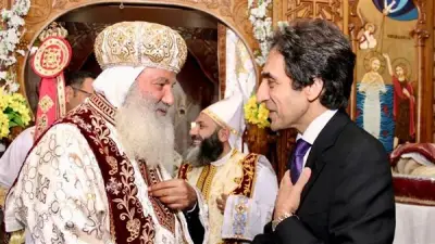 سفير مصر في إيطاليا ينقل تهنئة الرئيس السيسي للجالية القبطية في عيد القيامة