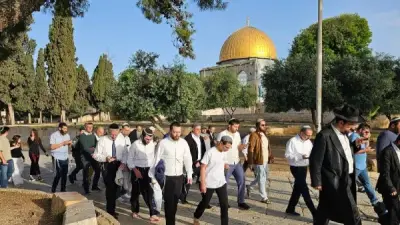 وزير الأمن القومي الإسرائيلي يقتحم الأقصى مع مستوطنين تحت حماية عسكرية مشددة