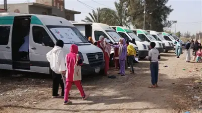 قافلة طبية شاملة تصل قرية بني صالح بالشرقية لتقديم خدمات مجانية للمواطنين