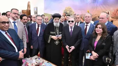 البابا تواضروس يستقبل وفودًا سياسية ومسؤولين لتهنئته بعيد القيامة المجيد