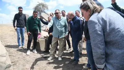 أمين المجلس الأعلى للآثار يتفقد منطقة بهبيت الحجارة بالغربية لبحث خطة تطويرها