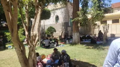 إقبال كثيف على حديقة الأزهر في احتفالات شم النسيم وسط أجواء عائلية وكرنفالية