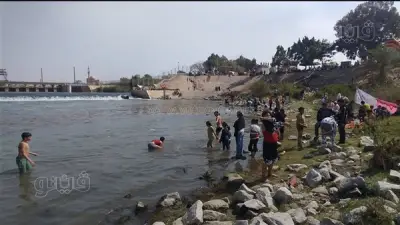 قناطر دهتورة بزفتى تستقبل آلاف الزائرين في احتفالات شم النسيم وسط طبيعة خلابة