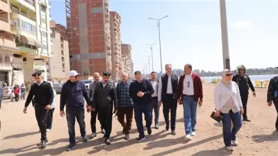 محافظ دمياط يوجه بوضع منطقة الدعايم على خريطة التطوير الشامل والارتقاء بجماليتها