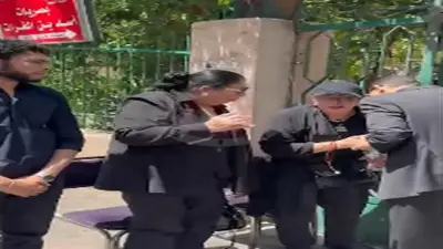 تشييع جثمان جد أبناء سيد رجب وسط تأثر أميرة بهي الدين وحضور بارز من القضاء والفن