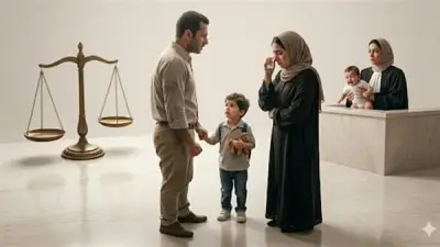 أم تخوض معركة قضائية مريرة لاستخلاص نفقة أطفالها من أب متعنت