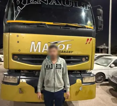 ضبط سائق سيارة نقل بتهمة السير عكس الاتجاه في القاهرة