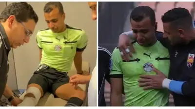 رابطة الأندية تعلن دعمها للحكم مصطفى الشهدي بعد إصابته في مباراة مودرن والجونة