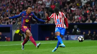 برشلونة يدخل التاريخ من الباب الخلفي في دوري الأبطال بعد هدف لوكمان