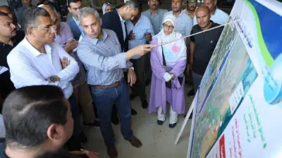 محافظ البحر الأحمر يوجه بإنشاء خزانات تكديس لإنهاء أزمة المياه في الشلاتين