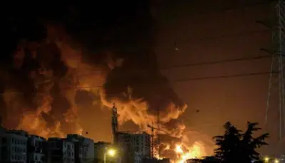 التلفزيون الإيراني يؤكد أن تفجيرات طهران كانت عملاً تخريبياً نفذه خونة