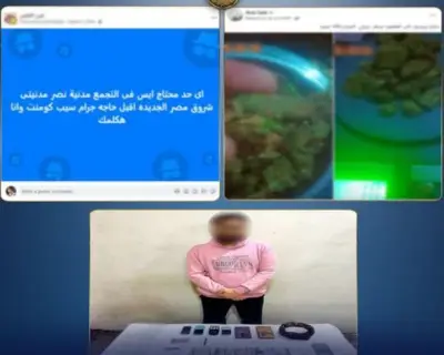 القبض على تاجر مخدرات في القليوبية بعد ترويجه عبر الإنترنت
