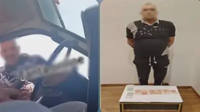 ضبط بلطجي في الغربية أجبر سائق ميكروباص على دفع إتاوة بعد تداول فيديو على مواقع التواصل