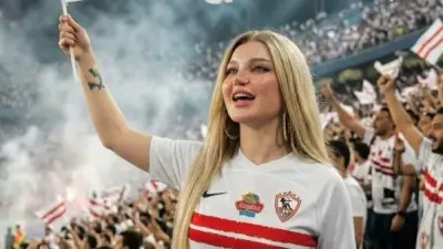 ياسمين الخطيب تحتفل بتأهل الزمالك لنهائي الكونفدرالية الإفريقية