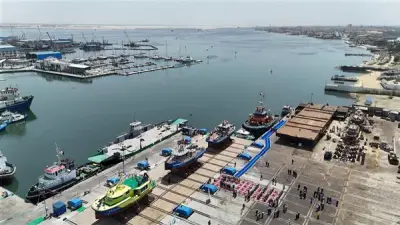 إعادة فتح ميناء نويبع البحري واستئناف الحركة الملاحية بعد تحسن الأحوال الجوية