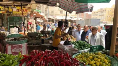 محافظ الدقهلية يتفقد سوق كفر البدماص ويؤكد على ضبط الأسعار والانضباط المروري