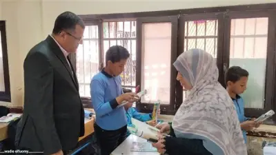 وكيل تعليم دمياط يجري جولة تفقدية مفاجئة بمدرسة الشهيد وائل عبد الهادي بكفر سعد