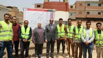 محافظ المنيا يتفقد محطة صرف قرية الكرم ويوجه بسرعة إنجازها ضمن مبادرة حياة كريمة