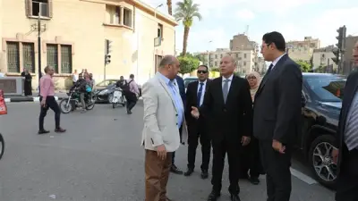 محافظ القاهرة يتفقد تطوير ميدان محمد فريد ويؤكد على أهمية الحفاظ على التراث العالمي