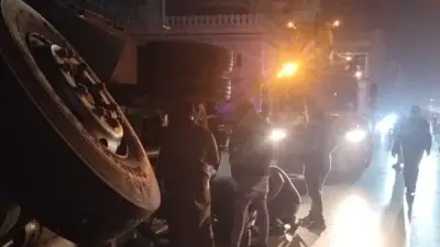 محافظ الدقهلية يشيد بسرعة تحرك أجهزة المحافظة لرفع سيارة محملة بالبنجر على دائري المنصورة