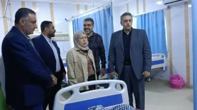 وكيلا الصحة والتضامن يزوران مصابي حريق قرية البياض بكفر الشيخ لتقديم الدعم الطبي والاجتماعي